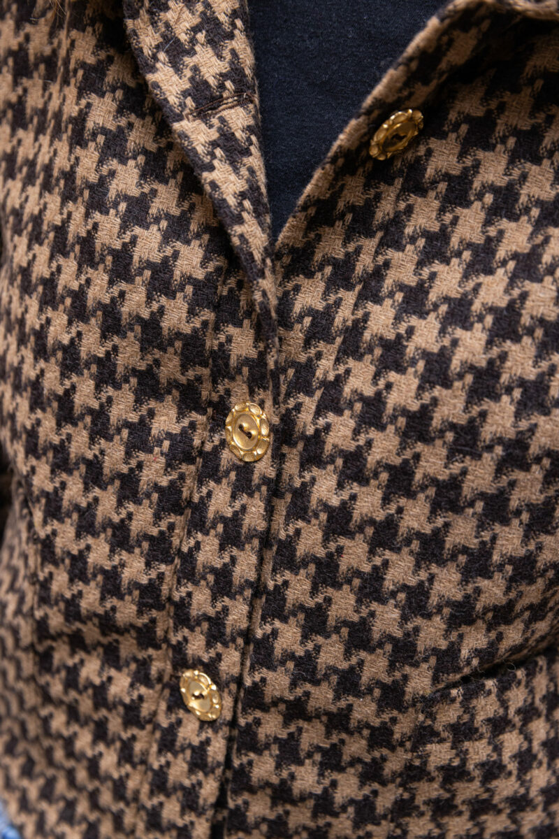 Veste Gisèle pied-de-poule – Image 3