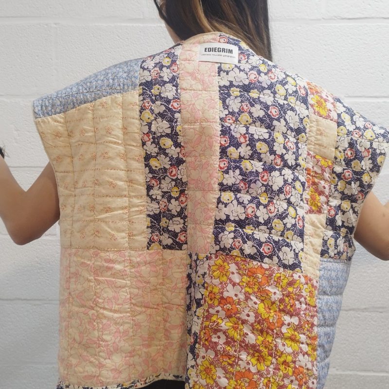 Veste sans manche reversible upcycling Edie Grim X Sea NY – Image 6