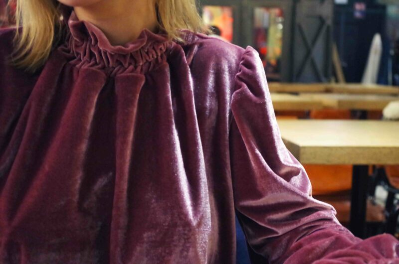 Blouse Velours Anna – Image 8
