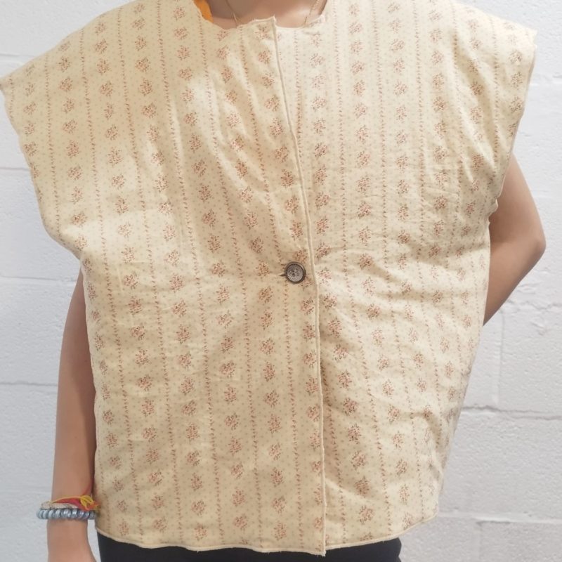 Veste sans manche reversible upcycling Edie Grim X Sea NY – Image 5
