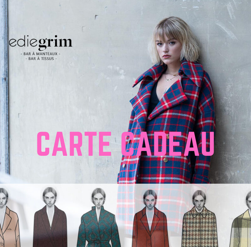 Carte cadeau Manteau personnalisé