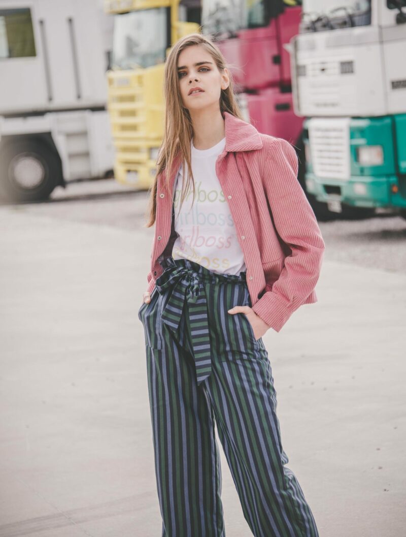 Pantalon Nelson rayé