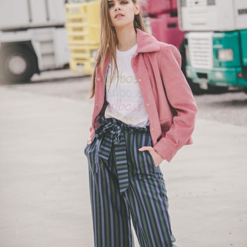 Pantalon Nelson rayé