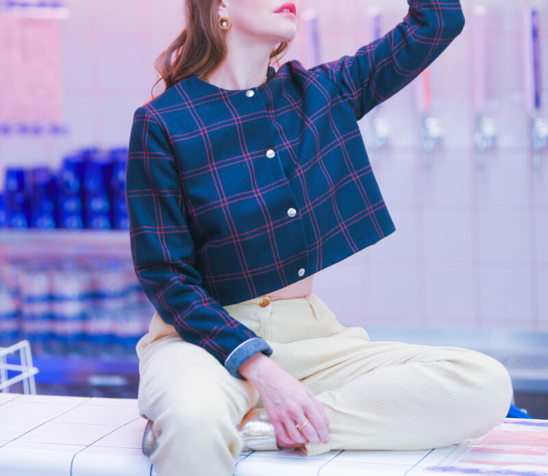 Veste Charlie carreaux – Image 4