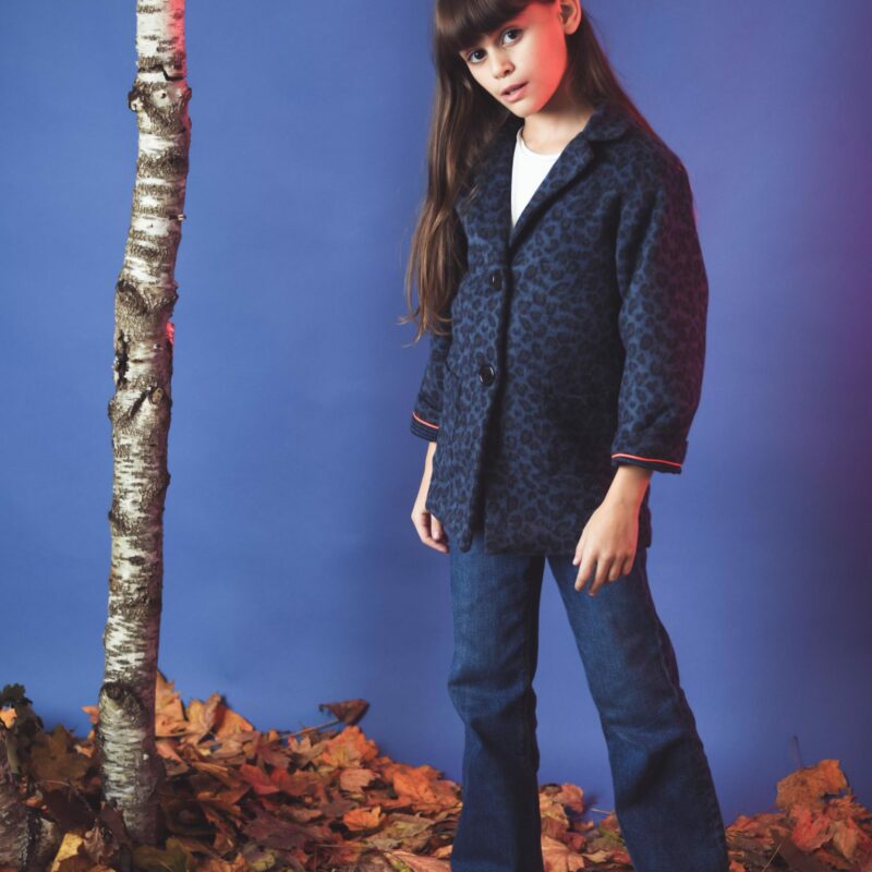 Manteau kids léopard