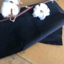 tissu lin coton black swan