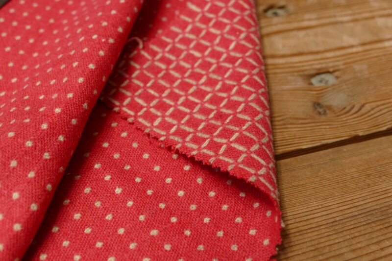 Tissu pois Pink