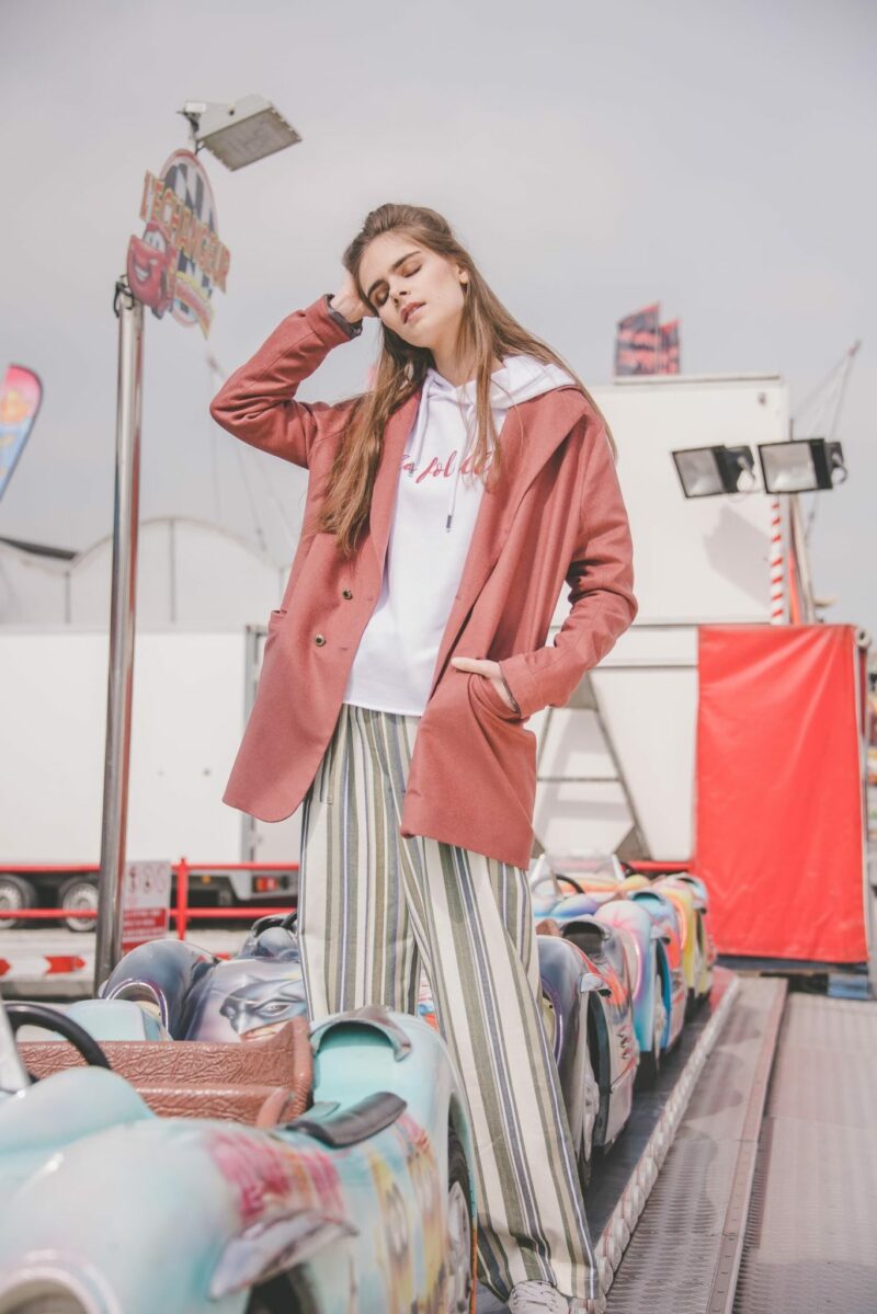 Veste tailleur Jeanne blush – Image 3