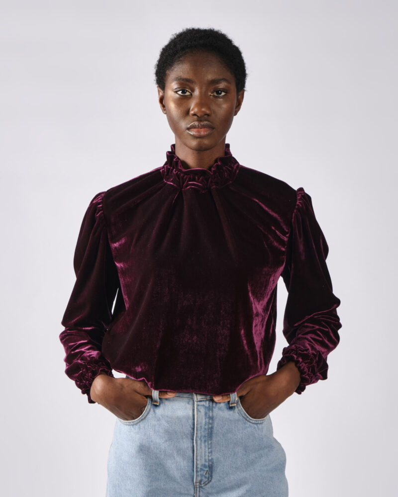 Blouse Velours Anna – Image 7