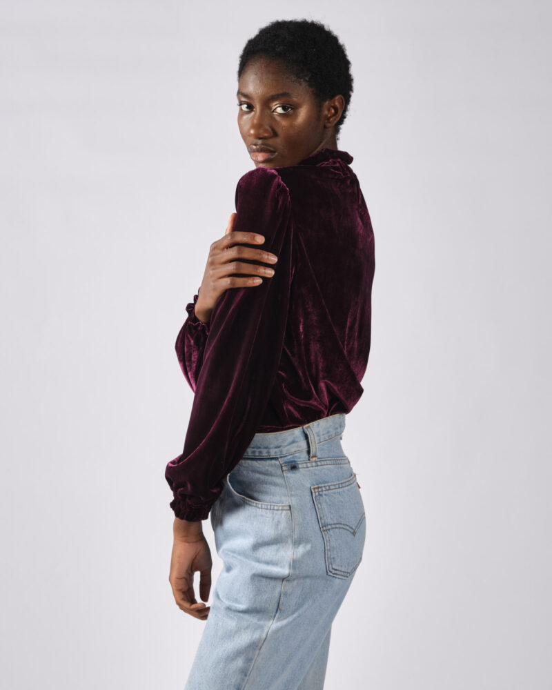 Blouse Velours Anna – Image 5