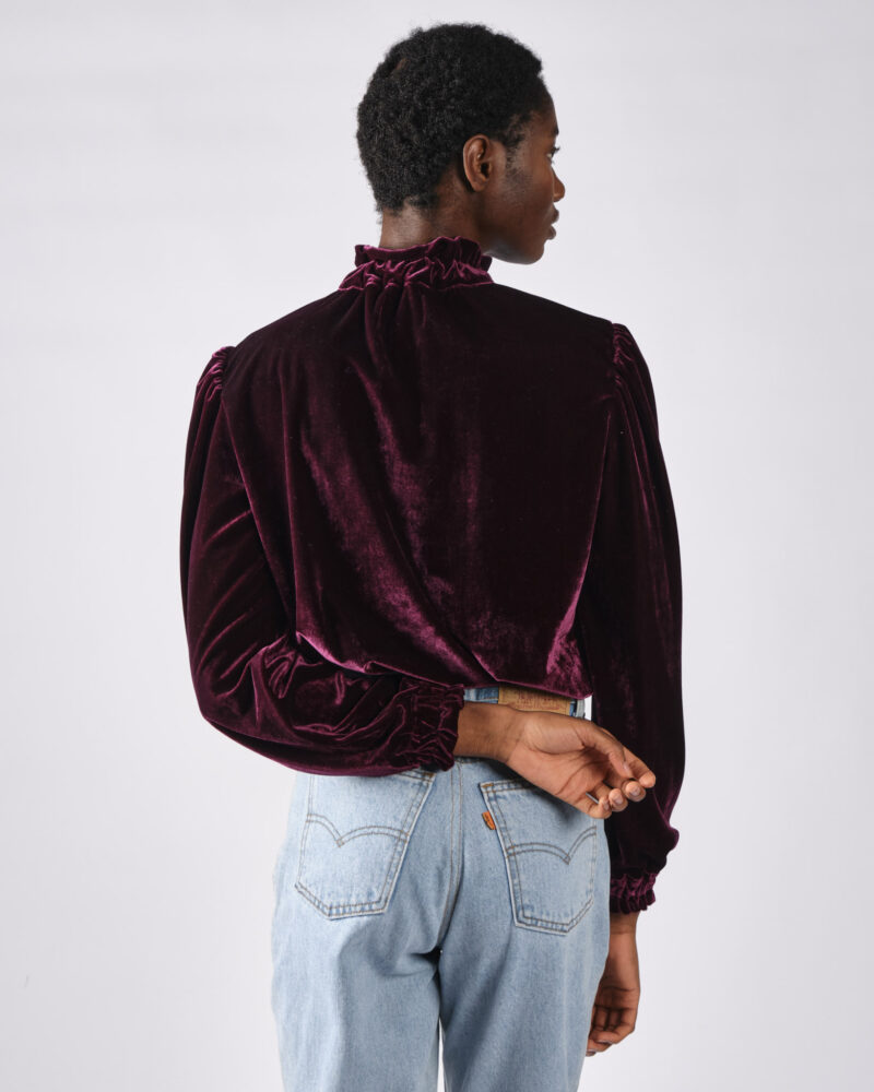 Blouse Velours Anna – Image 4