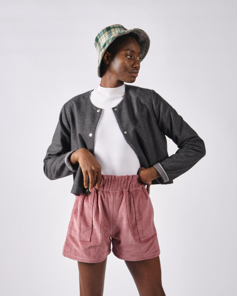 Veste Charlie gris souris – Image 2