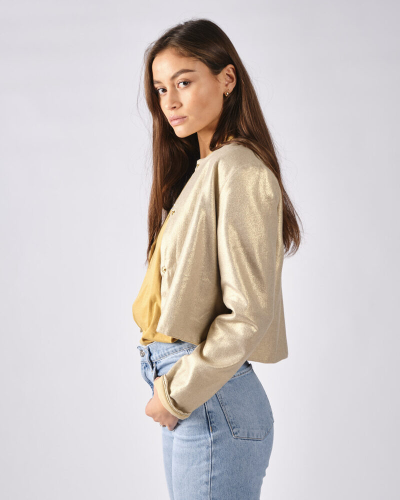 Veste Charlie dorée – Image 2