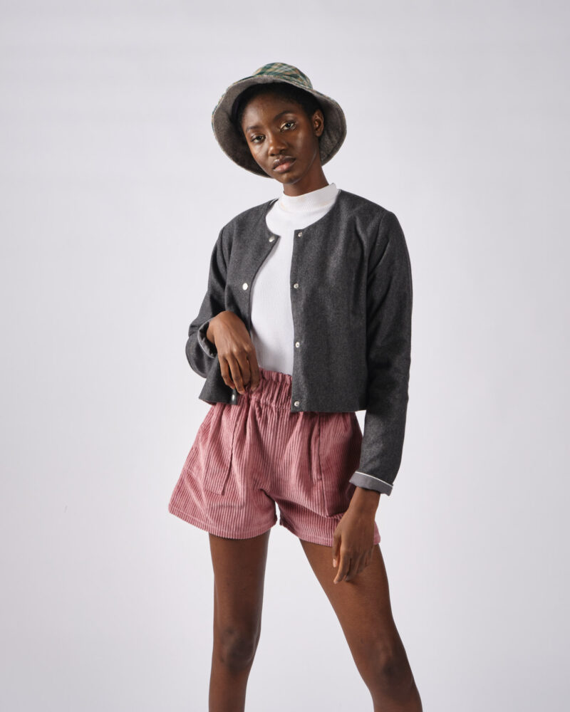 Veste Charlie gris souris – Image 3