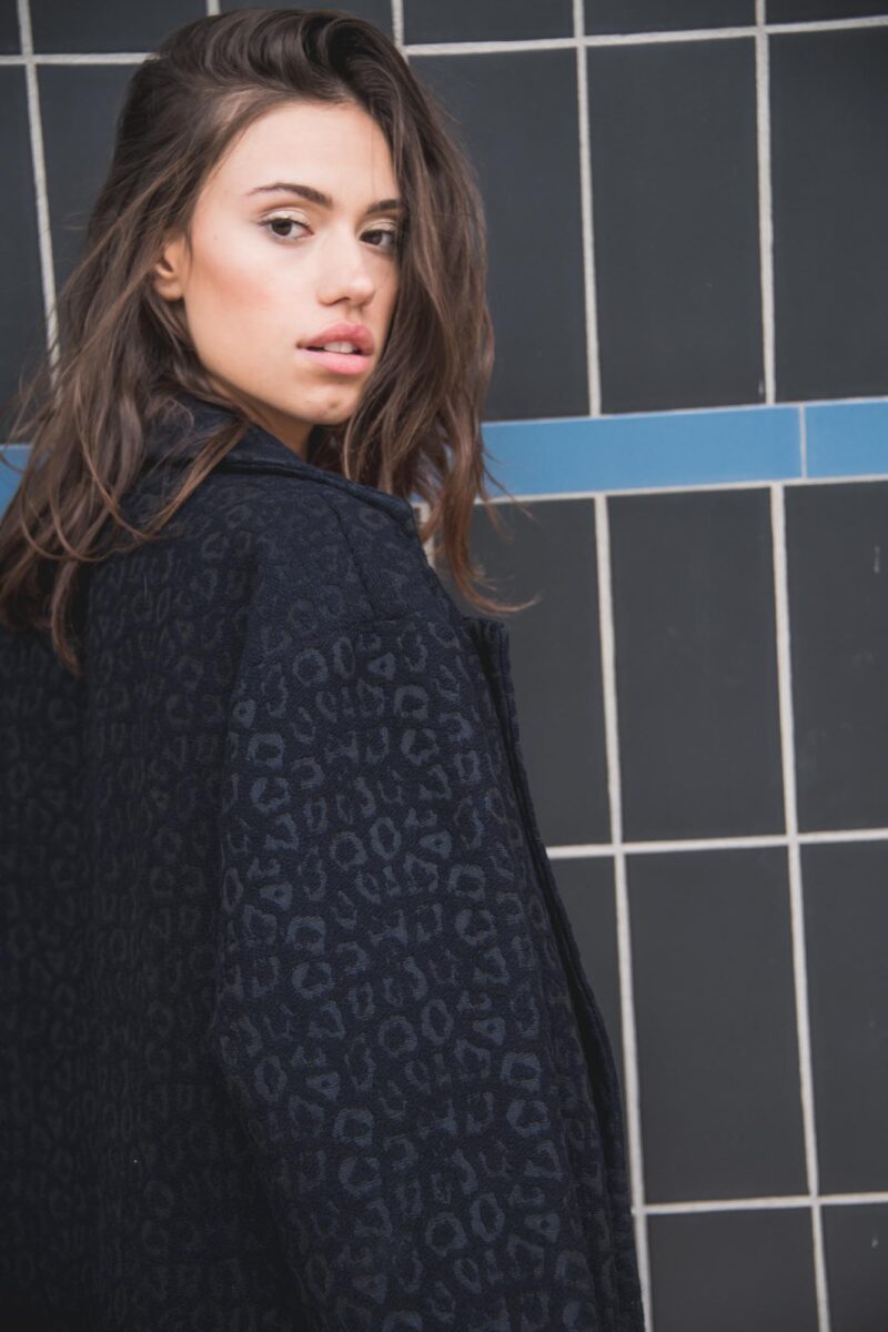 Manteau Albert jacquard léopard – Image 4