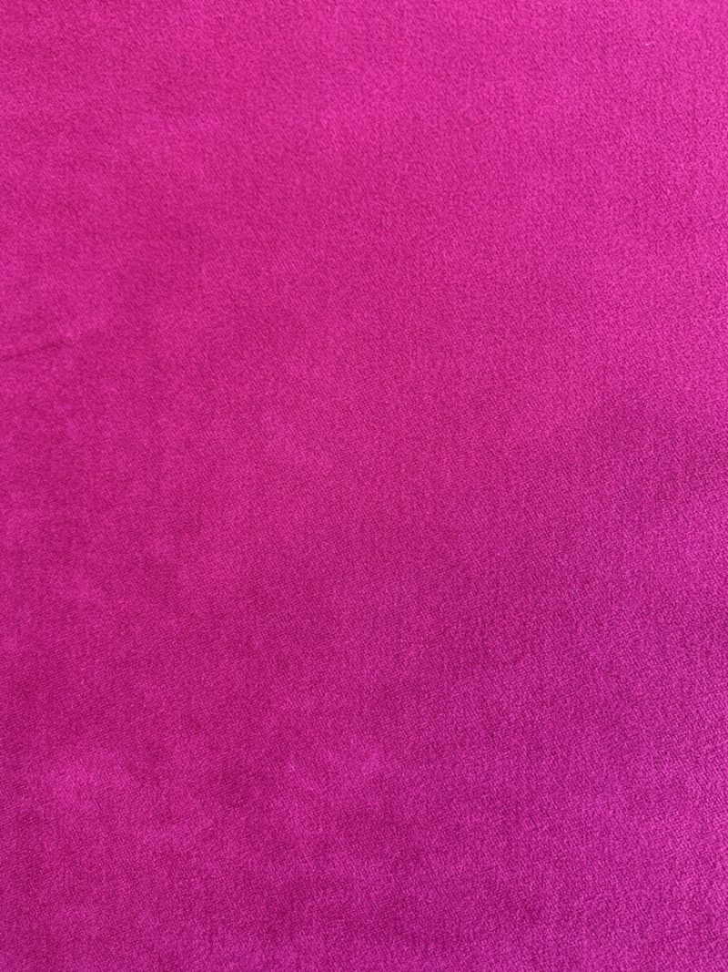 tissu suédine rose fushia