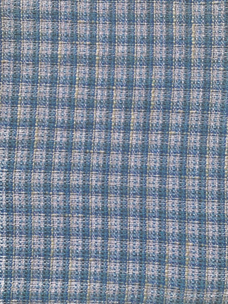 Tissu tweed bleu tissu twwed pour veste