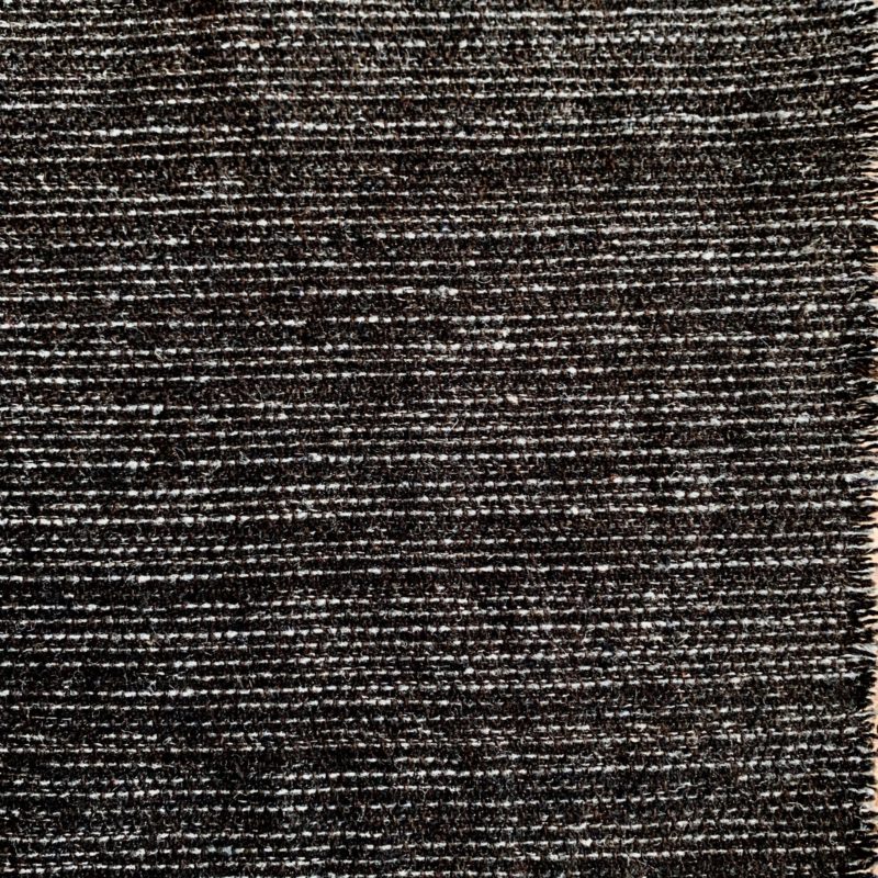 tissu tweed marron lurex