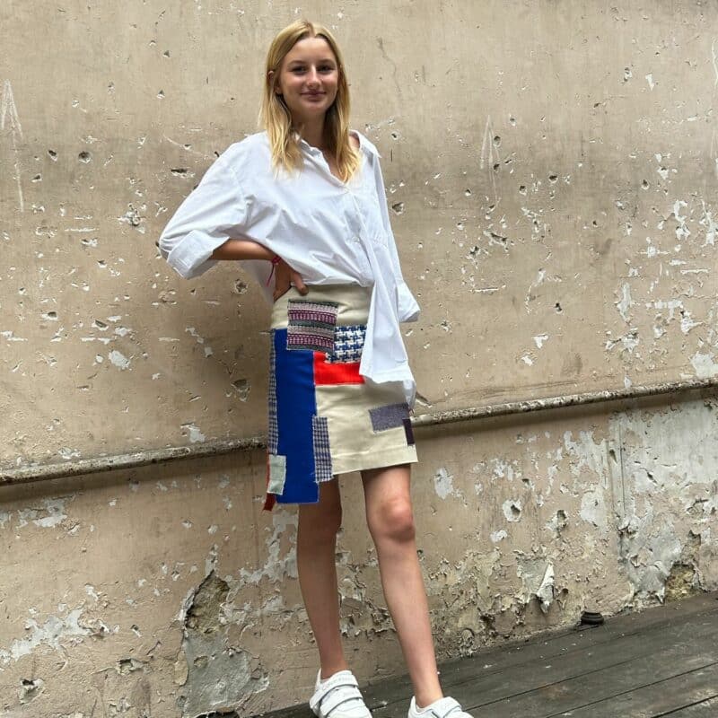 jupe patchwork