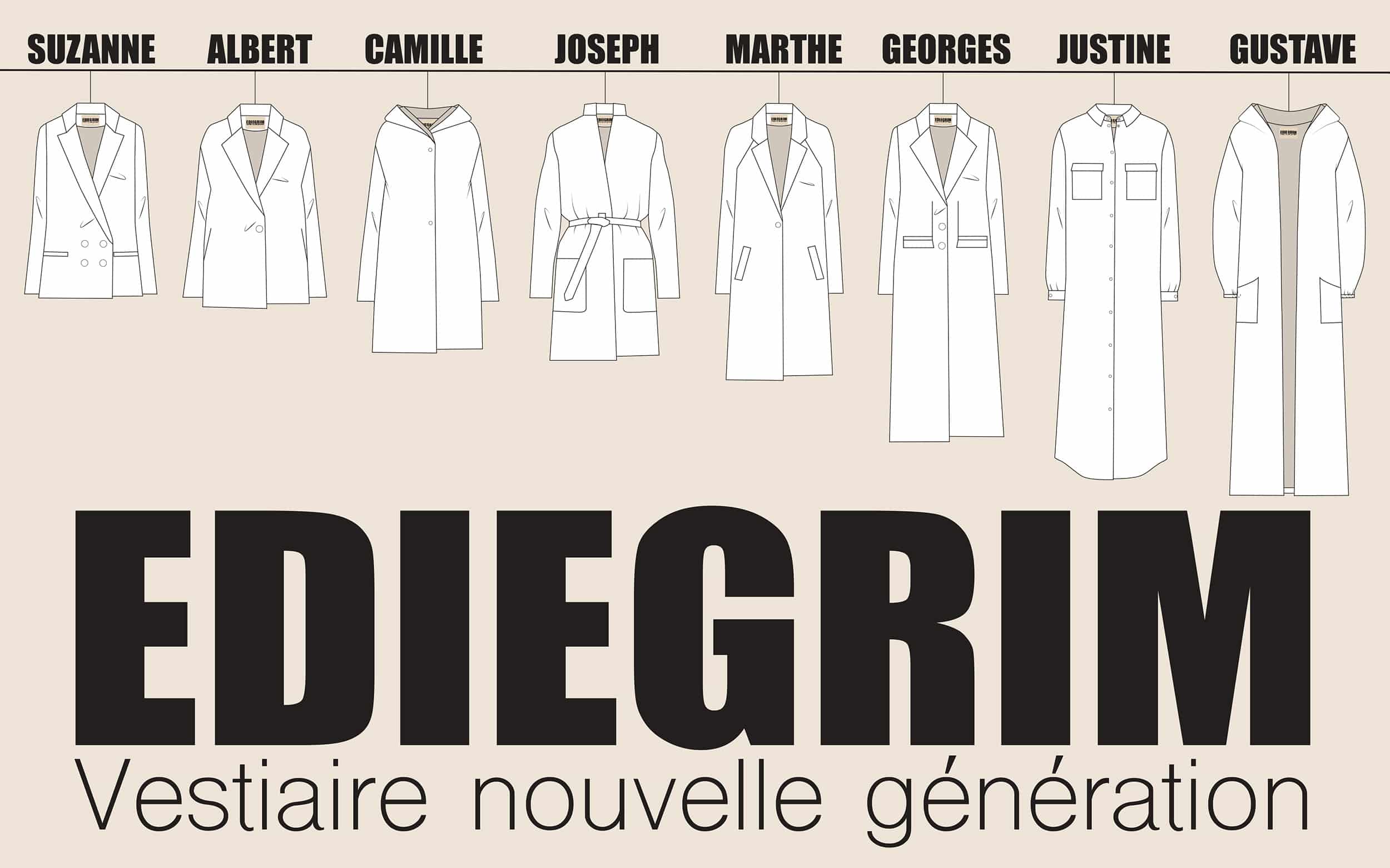 les modele de manteau sur mesure ediegrim