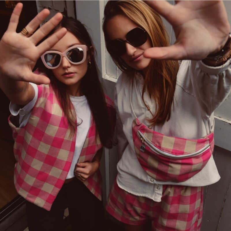 short pink power