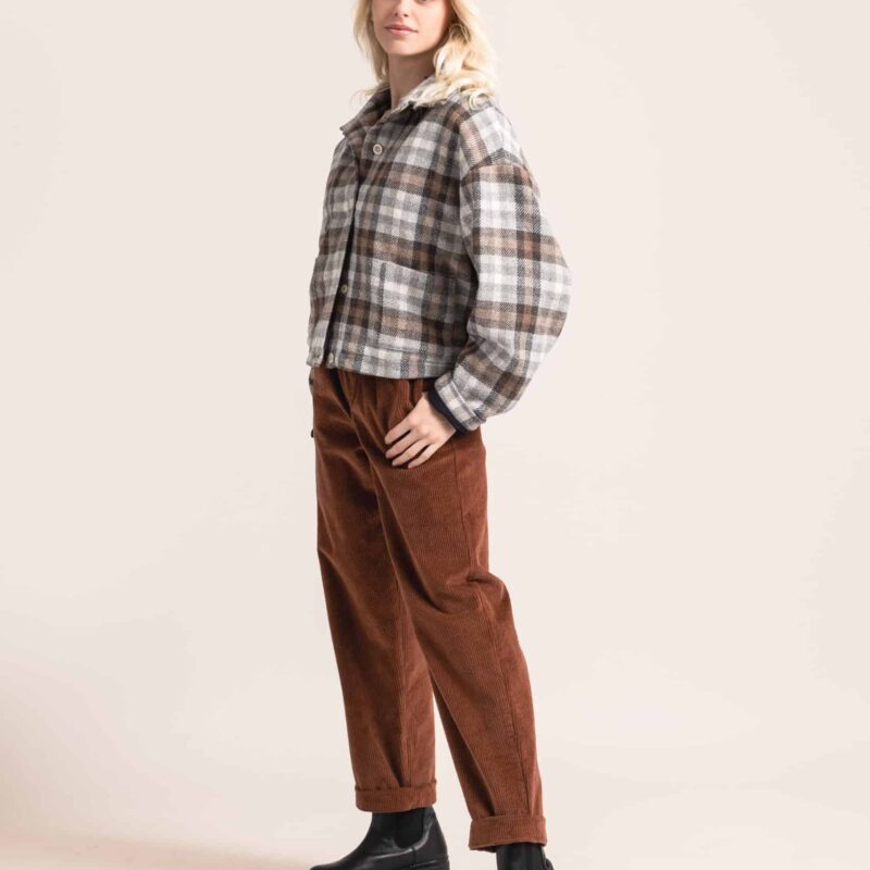 pantalon velours femme leonard