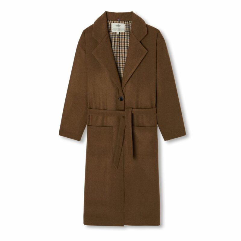 manteau camel albert long