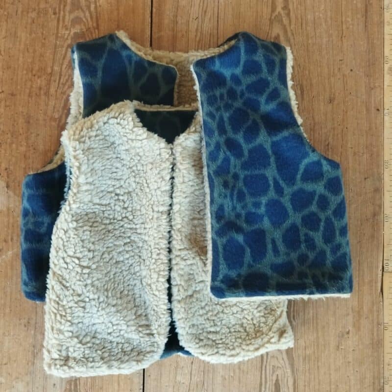 gilet de berger sans manche