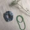 Chouchou tweed bleu