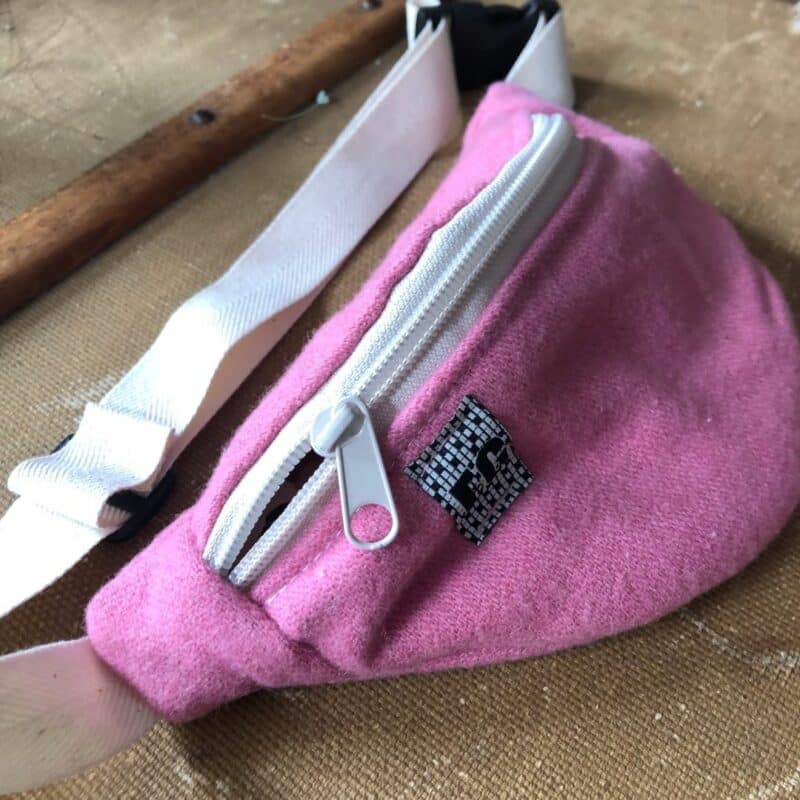 Sac banane rose enfant