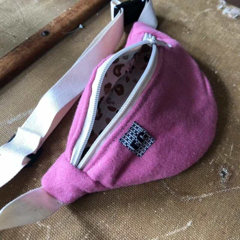Sac banane rose enfant