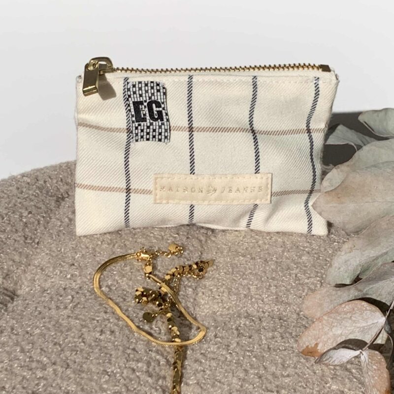 pochette carreaux brun (copie)