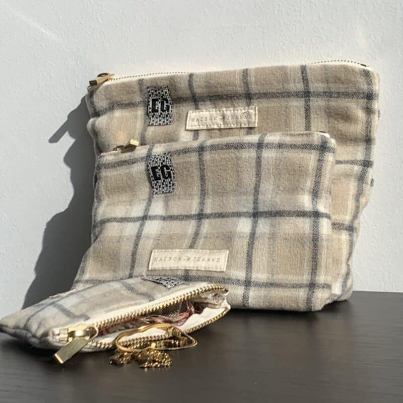 pochette carreaux brun (copie)